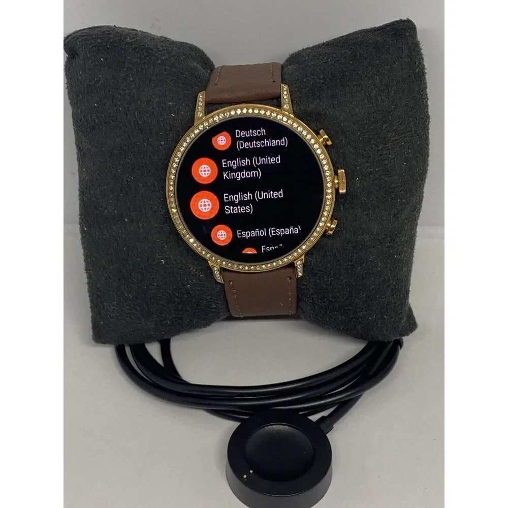 Fossil Gen 4 Authentic Digital Dial Smart Watch Custom Band FTW6011 AB575